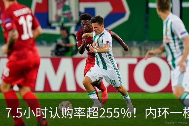 7.5小时认购率超255%！内环一楼盘触发积分摇号